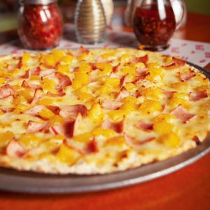 Pizza Hawaiana Familiar