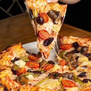 Pizza Vegetariana Premium Porción