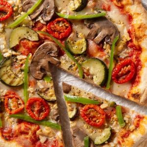 Pizza Vegetales Familiar