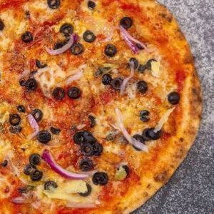 Pizza Mediterránea Mediana