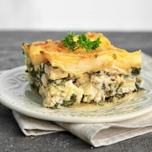 Lasaña Pollo